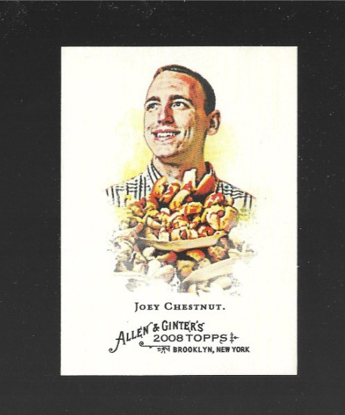 2008 Topps Allen & Ginter #109 Joey Chestnut