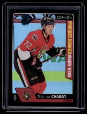2016-17 O-Pee-Chee Update Black Rainbow Foil Thomas Chabot 054/100 #683