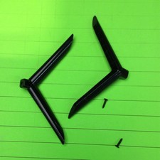 Ematic ECM321 Monitor Left and Right Black Stand Base (with Screws)