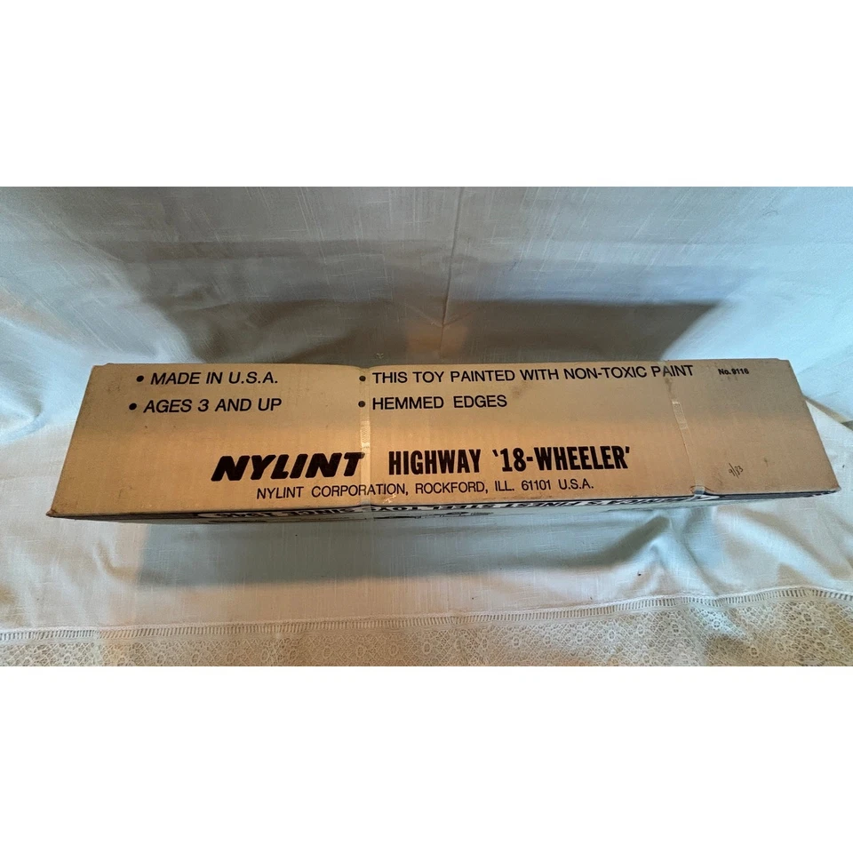 Vintage NOS Nylint #9116 Diecast GMC 18 wheeler Motorcraft Ford USA 1980s - Image 4 of 4