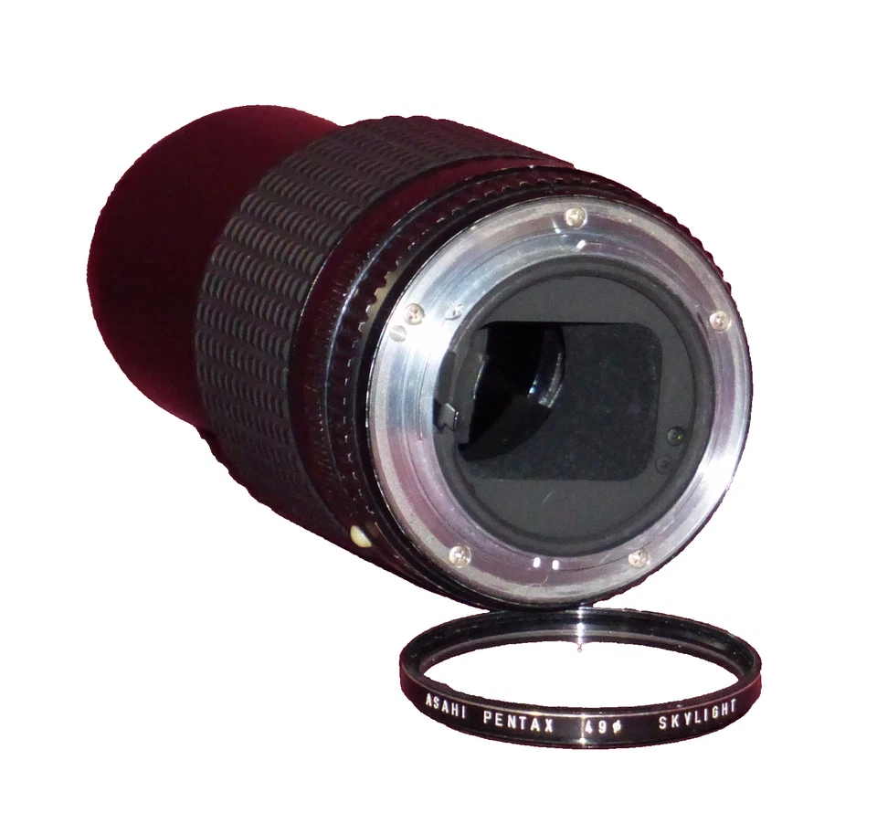 SMC PENTAX 100mm 1:4 Macro Lens K Mount With Caps Pentax-M - Image 3 of 4