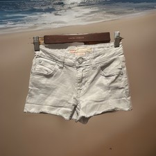 FREE PLANET Girls Light Wash Denim Cut Off Shorts 7