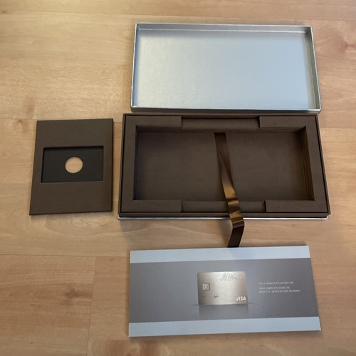 JP Morgan Palladium Credit Card Box ONLY - NO CARD - Bild 5 von 6