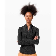 Lululemon Hooded Nulu Camo Define Jacket 10 Black Wild Thing 10 Athleisure Gym