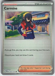 Carmine (Poke Ball Pattern) 103/131 Prismatic Evolutions
