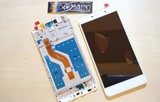 DISPLAY+TOUCH SCREEN PER HUAWEI NOVA LITE PLUS FRAME COVER TRT-LX1 WHITE GLASS