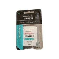 REACH Cleanburst Spearmint Waxed Floss