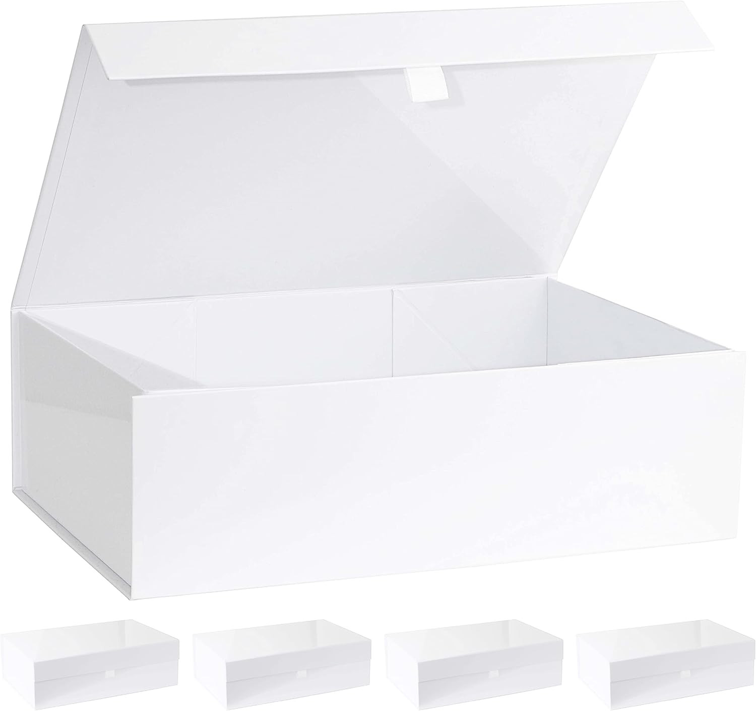 With Magnetic Closure Lid 10.5"x7"x3" Rectangle Favor