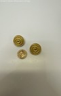 Sarah Coventry Gold Tone Brushed Swirl Clip Earrings 14.8g — photo 2