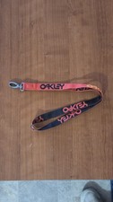 Oakley Factory Lanyard Orange Black Yellow