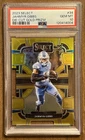 2023 Panini Select Jahmyr Gibbs RC Concourse Die-Cut Gold Prizm /10 PSA 10