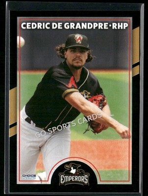 2025 Rome Emperors Cedric De Grandpre RC Rookie Braves CAN Minor League