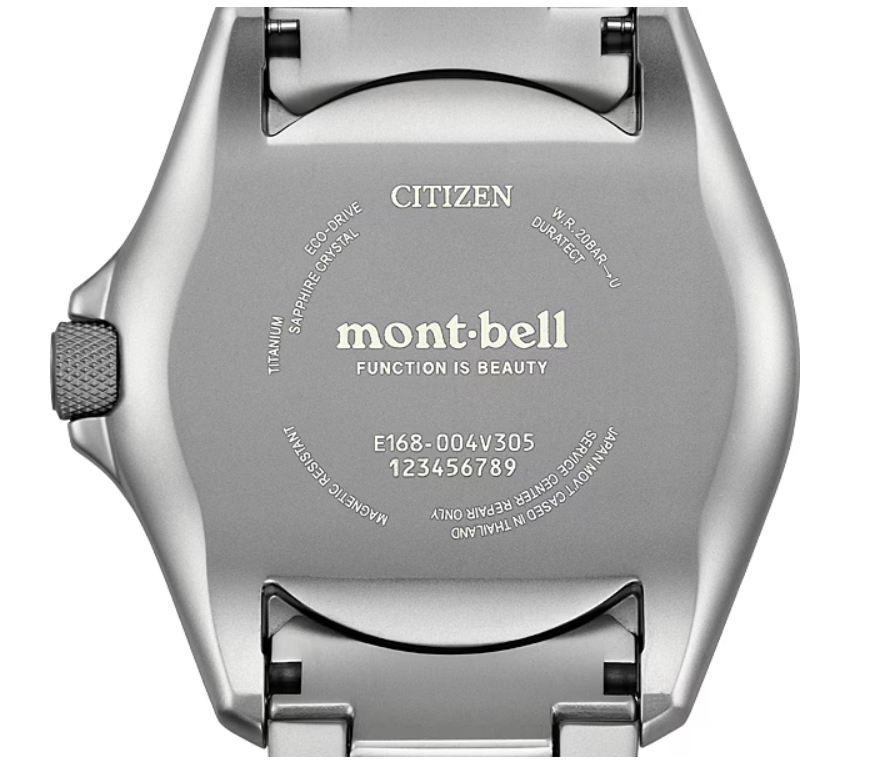 時計 CITIZEN PROMASTER mont-bell BN0247-52E Citizen PROMASTER x mont-bell BN0247-52E Eco-Drive Super Titanium
