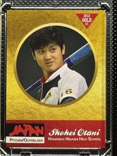 2012 Shohei Ohtani Gold Rookie Card Japanese High School Sensation SSP