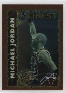 1995-96 Topps Finest Hot Stuff Michael Jordan #HS1 HOF