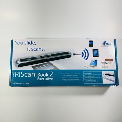IRIScan Book 2 Executive Handheld Scanner NEW Open Box