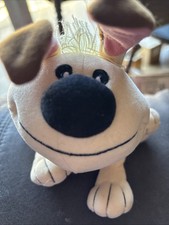 Mulan Dog Plush Little Brother Bean Bag Vintage Disney Stuffed Animal Puppy Toy