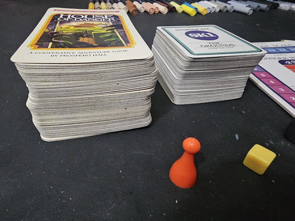 Choose Your Own Adventure House of Danger Board Game | Strategy Game | Cooperati - Image 2 of 4