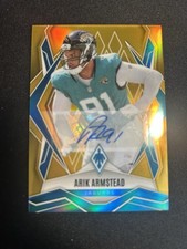 2025 Panini Phoenix Arik Armstead Jaguars Autograph GOLD  /10