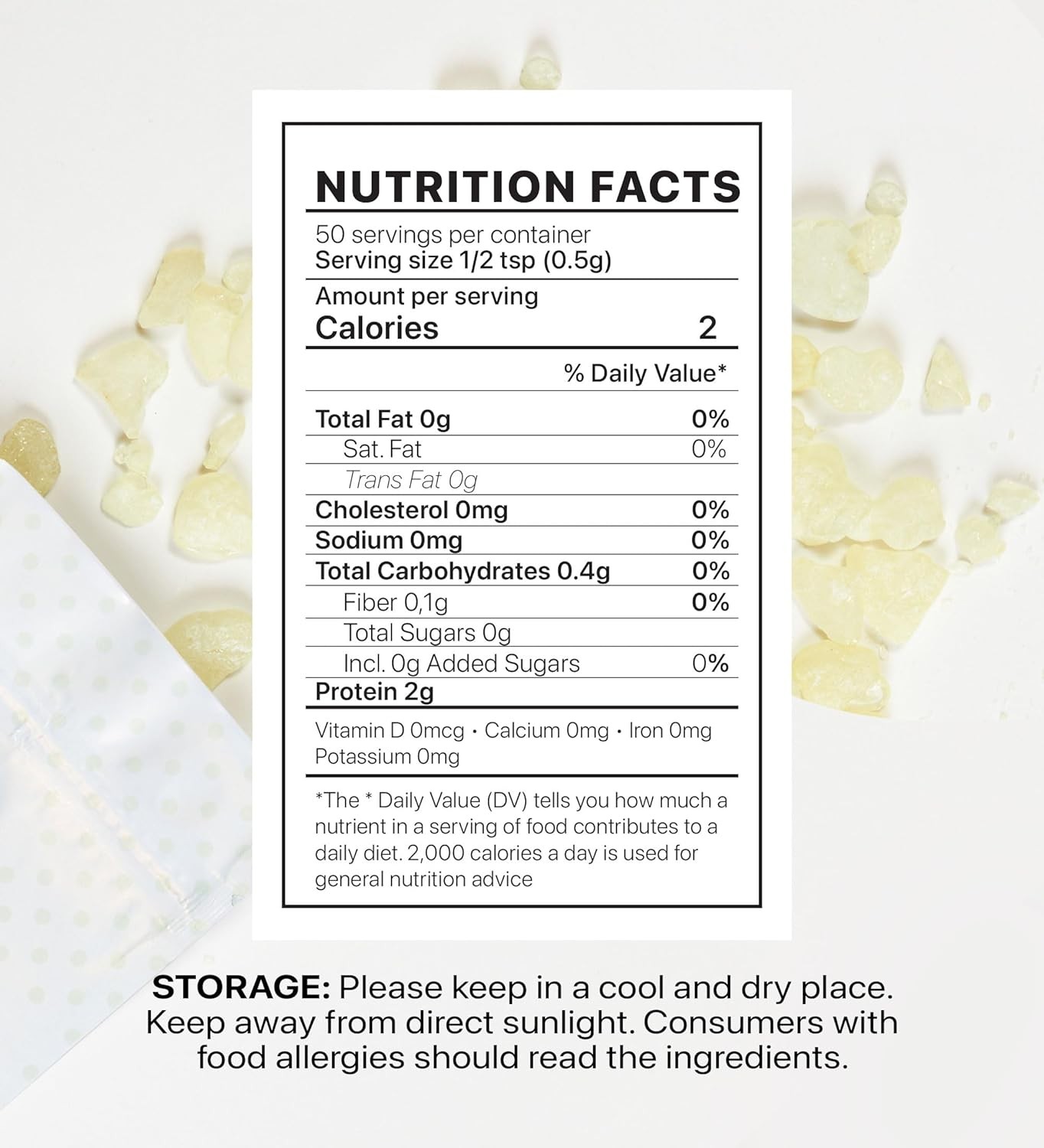 Cerez Pazari Natural Mastic Gum 0.88 oz (25g), Greek Chios Pure Resin, cream 