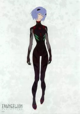 Evangelion Clear File Rei Ayanami A4 New Theatrical Version'' Collectible 15+