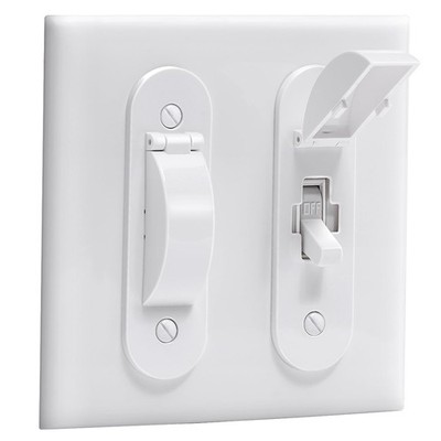 Wall Switch Guard, Child Proof Light Switch Cover Guard | Toggle Style | Ligh...