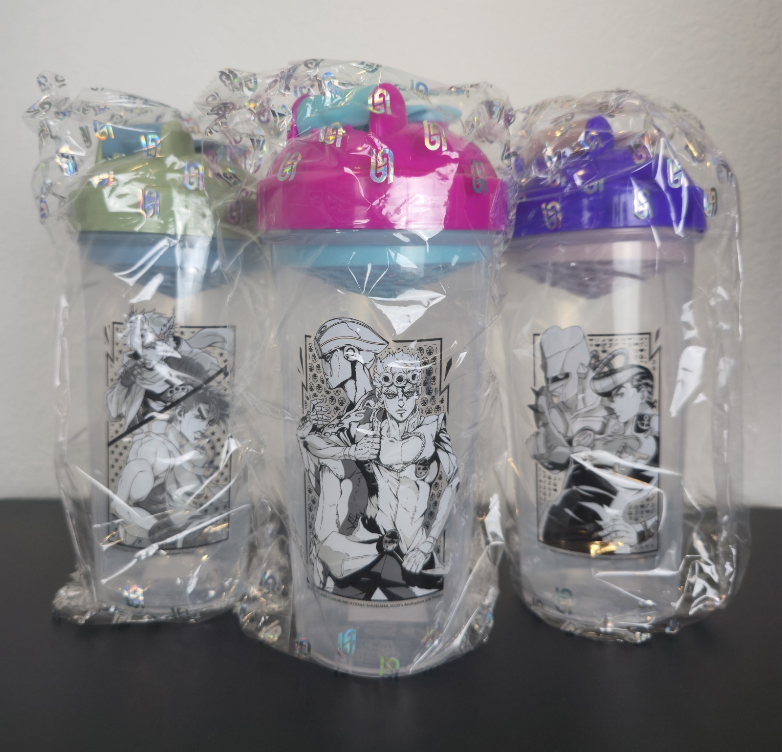 LOTE DE COCTELERA GamerSupps JoJo's Bizarre Adventure - Giorno, Josuke y Jonathan