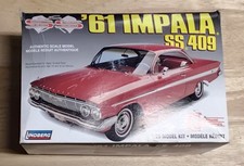 1961 CHEVY IMPALA SS 409 LINDBERG 1/25 SCALE MODEL KIT