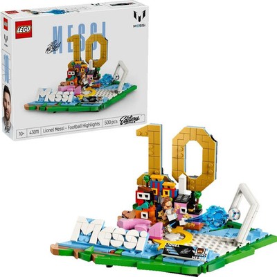 LEGO Editions Football 43011 Lionel Messi   Fußball-Highlights Klemmbausteine
