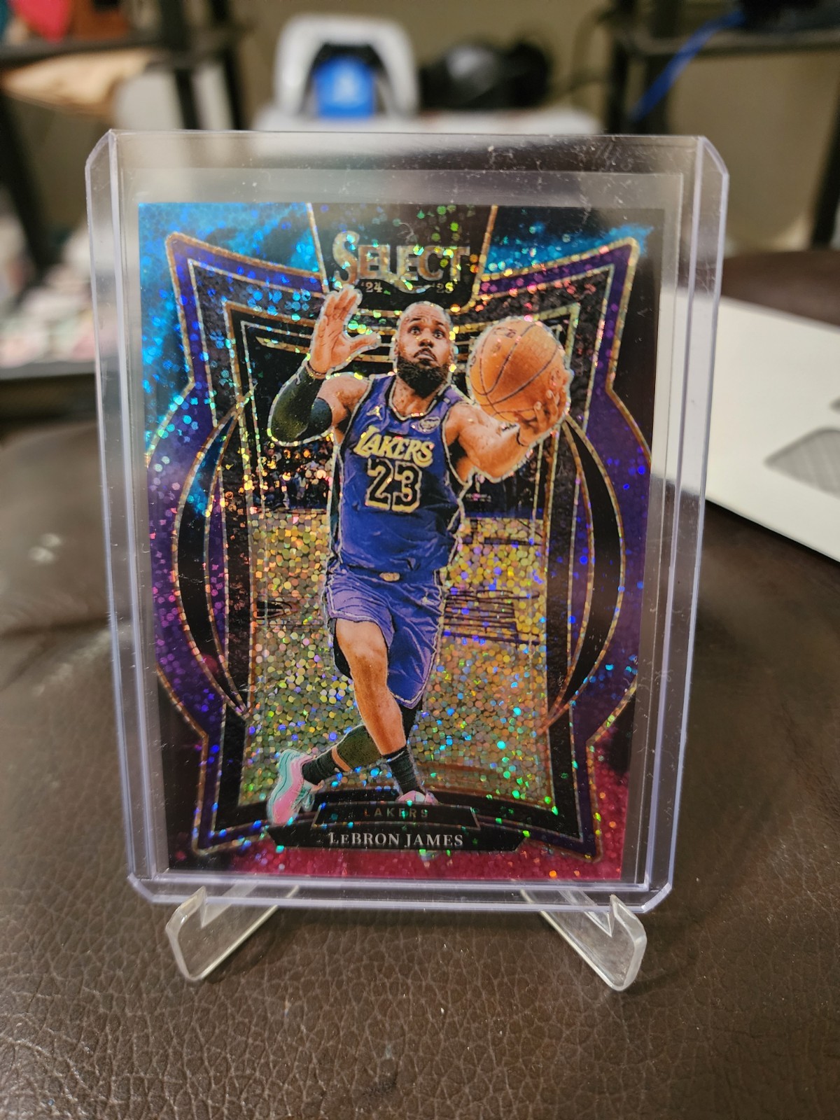 2024-2025 Select Concourse LeBron James Cosmic 🛸🪐 Los Angeles Lakers 🟣🟡