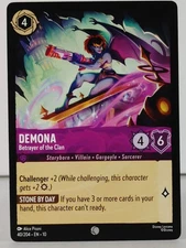Demona - Betrayer of the Clan - LORCANA Whispers in the Well  - 40/204 - singles
