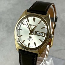 Seiko Lord Matic Automatic Watch 5606-7000 Gold Plated Vintage 23 Jewels