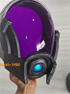 MASS EFFECT Tali Zorah Cosplay Helmet FRP Mask Headwear Halloween Prop Replicas