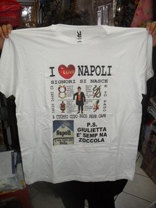 stampa su t shirt napoli