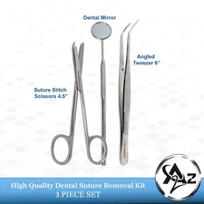 Surgical Suture Removal Dental Instruments Spencer Scissors Medical Tweezers CE