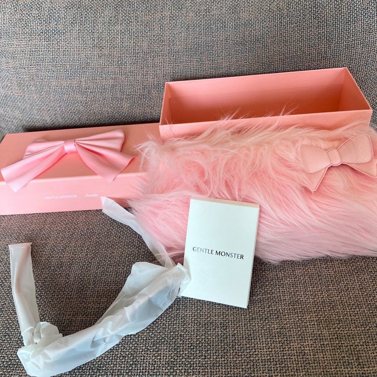 小物 Gentle Monster x Jennie - Hush P7 Pink Gentle Monster Jennie Hush Sunglasses Pink/Brown (P7) in