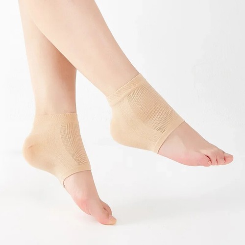 Gel Silicone Moisturizing Heel Socks Cracked Foot Skin Care Protectors toeless - 第 23/23 張圖片