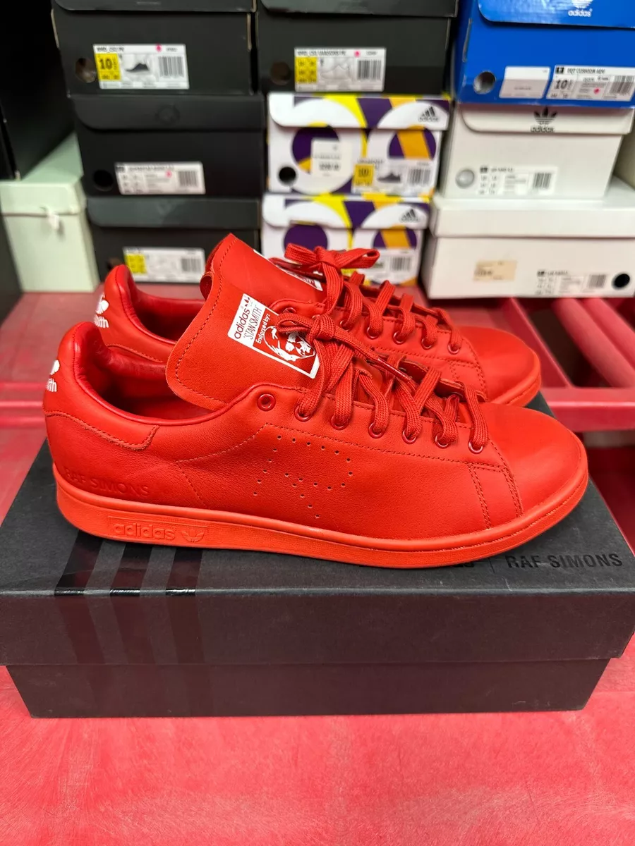 raf simons adidas red