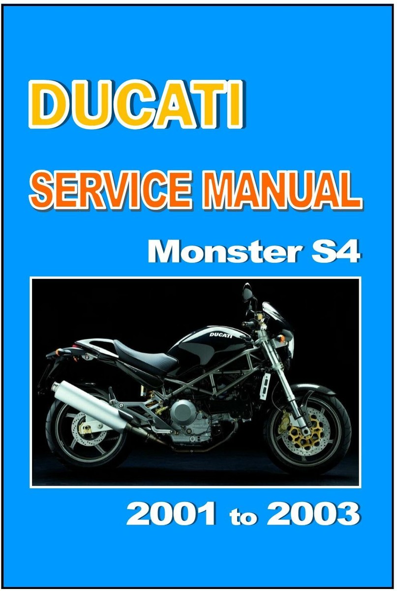 DUCATI Workshop Manual S4 Monster 2001 2002 2003 Service and