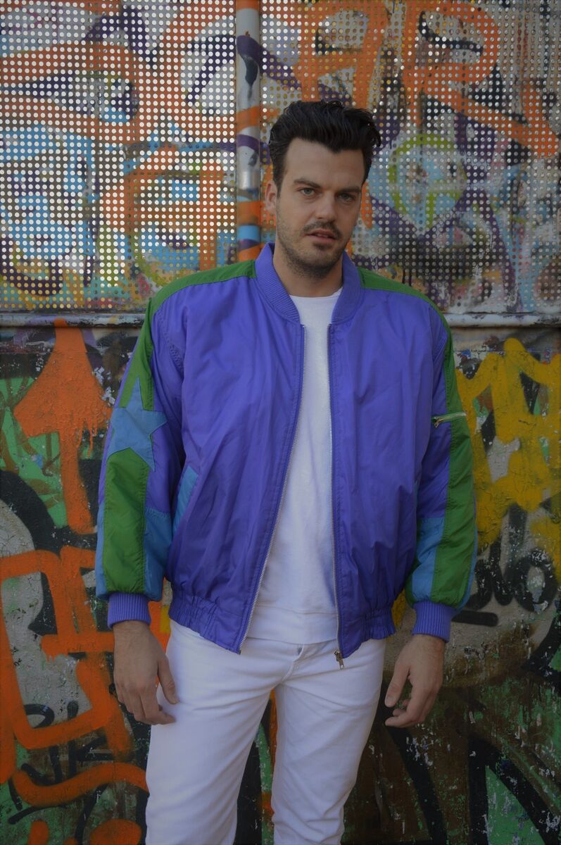 Polar Bear Jacket Windbreaker Bomber Jacket 90s True Vintage Polar Bear Jacket Windbreaker Bomber Jacket 90s True Vintage