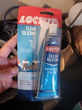 Loctite 908570 Tube Clear Silicone Waterproof Sealant 2.7Oz