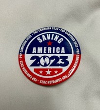 PHP Campaign Saving America 2023 3" Botón…