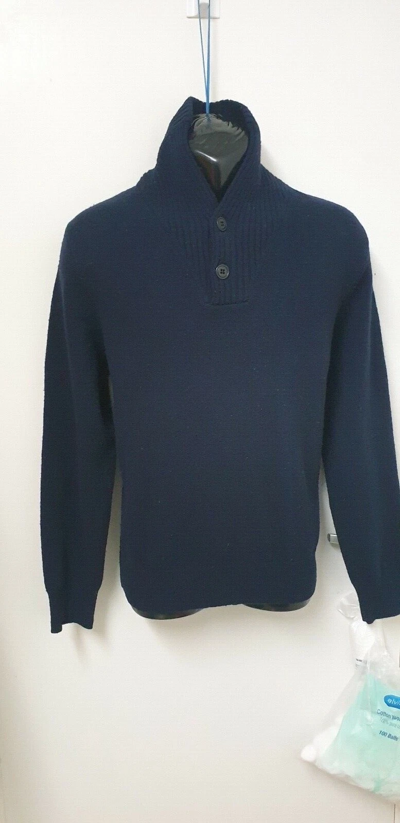J.CREW MEN'S AMAZING 100% LAMB WOOL PULLOVER size: L