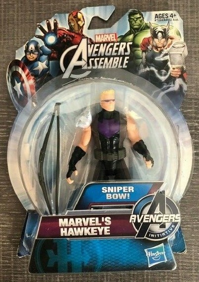 Marvel's Hawkeye with Sniper Bow Avengers Assemble Action Figure