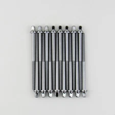 16 Drum Tension Rods 90mm (3 1/2") with Washers Chrome Finish (16PCS/PACK) 