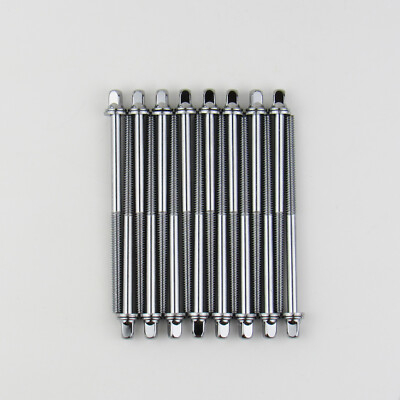 16 Drum Tension Rods 90mm (3 1/2'') with Washers Chrome Finish (16PCS/PACK) 