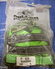 Miller by Honeywell XL Extra Large Green 400 lb Full Body Harness - E8095
