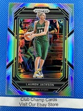 2023 #64 Laurin Jackson WNBA Panini Prizm Basketball Silver Prizm Storm