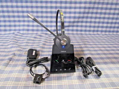 Jabra Engage 65 WHB051BS Office Wireless Headset (Nice Condition) FREE SHIPPING.