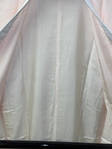 Japanese Vintage Kimono Silk Juban pink Expensive Tradition Heigh 52.75in - Picture 20 of 23